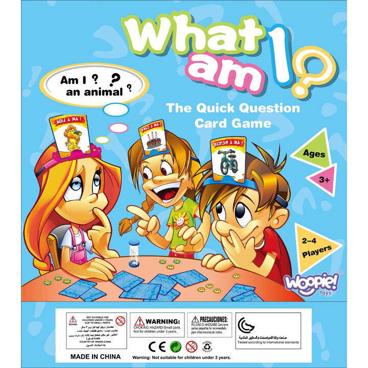 WOOPIE Who Am I? Guess the Game Family Fun