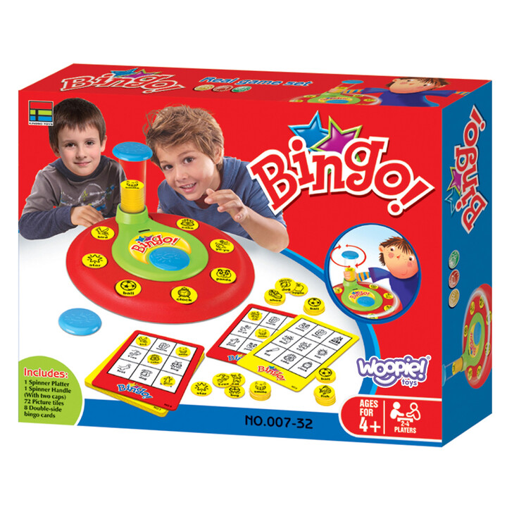 WOOPIE Bingo Match Chips Family Board Game
