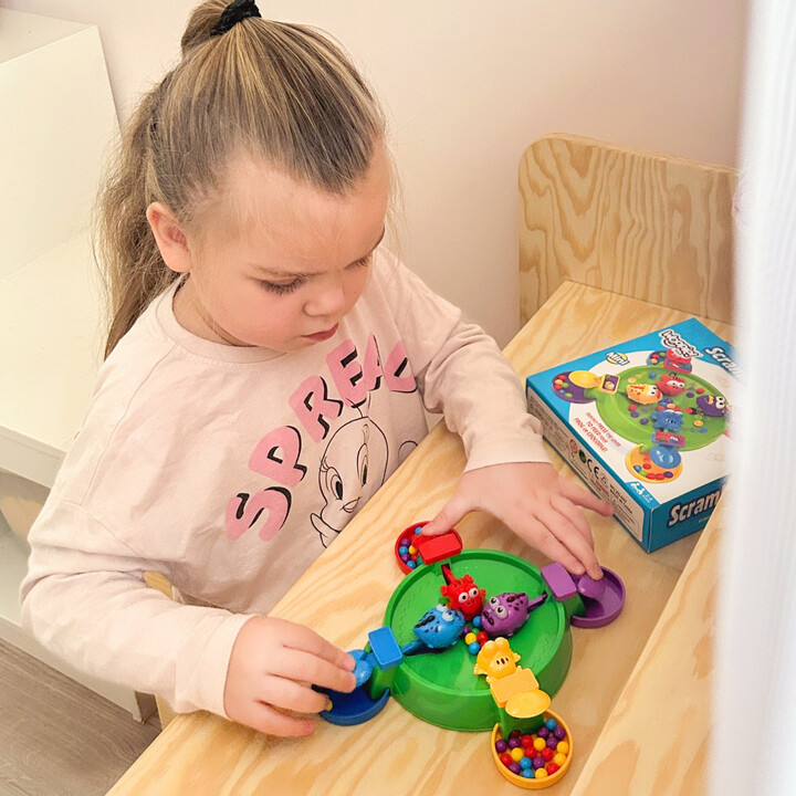 WOOPIE Arcade Board Game HUNGRY HAPPY FROG AND CROCODILES 3+