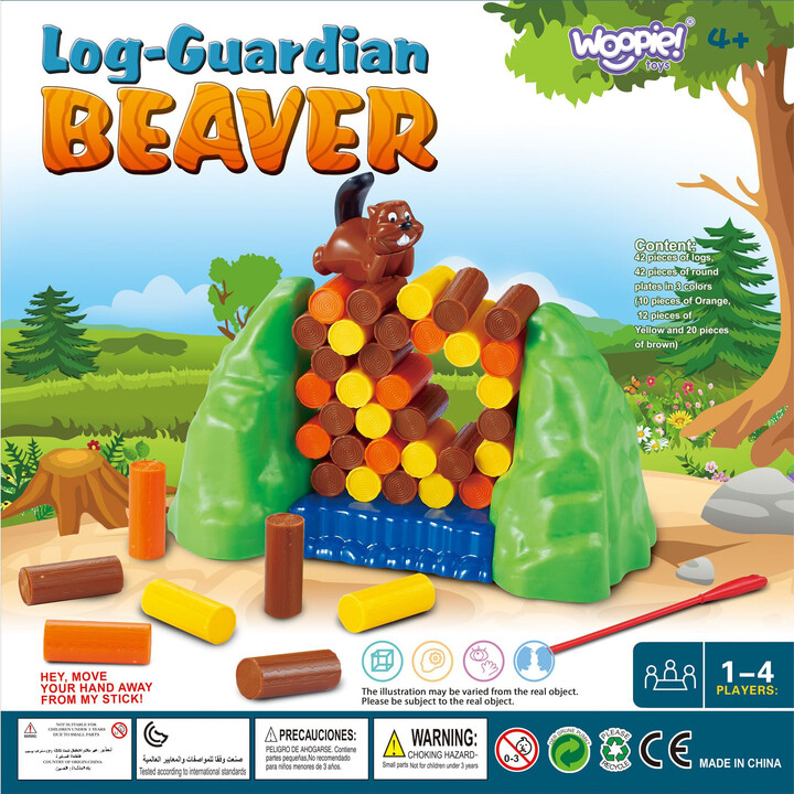 WOOPIE Falling Beaver Dam Arcade Game