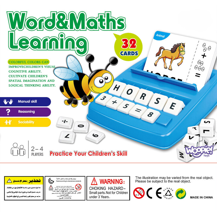 WOOPIE Educational Game for Learning English and Math