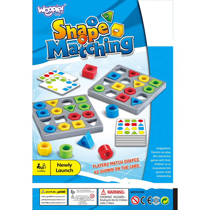 WOOPIE Match Shapes Puzzle Game