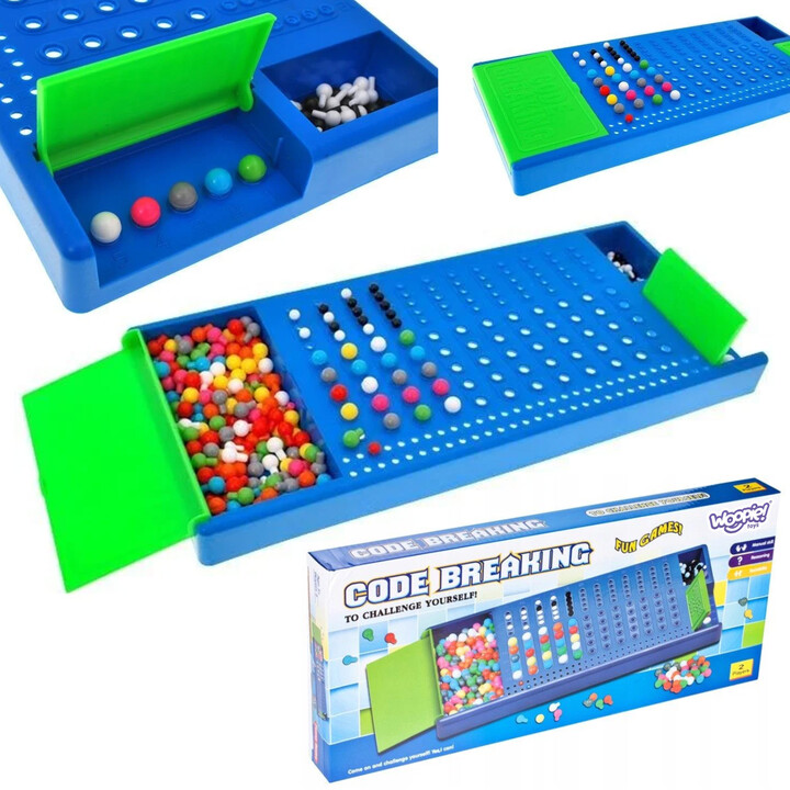 WOOPIE Code Breaker Puzzle Game Blue