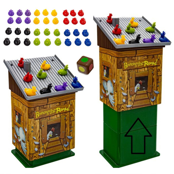 WOOPIE Exploding Chicken Coop Arcade Game