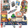 WOOPIE Shop Supermarket Cash Register 42 pcs.