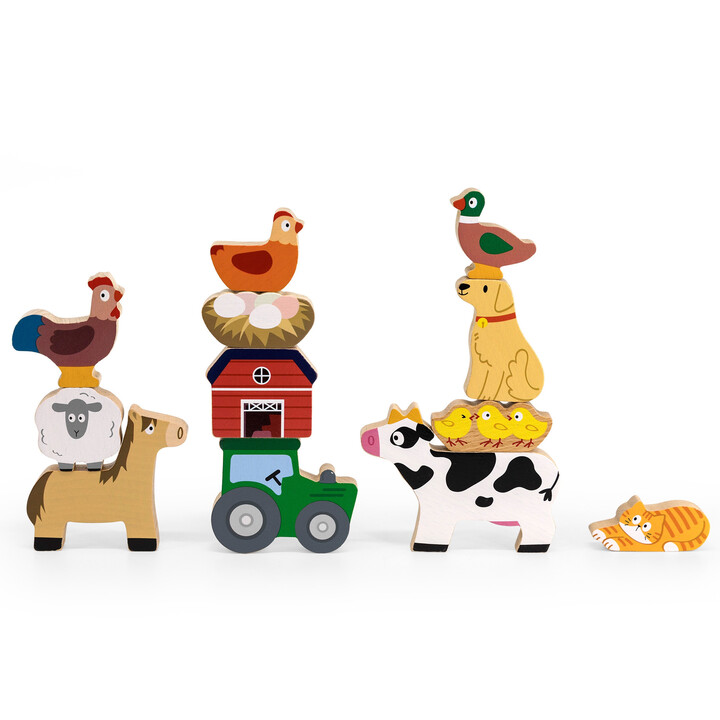 VIGA Stack Puzzle Farm Animals