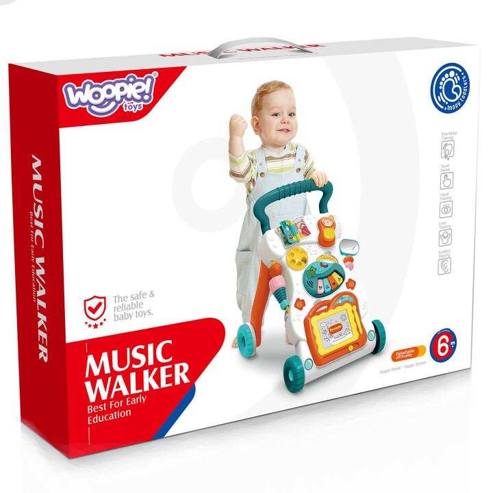 WOOPIE BABY Playing Walker with Scrapbook