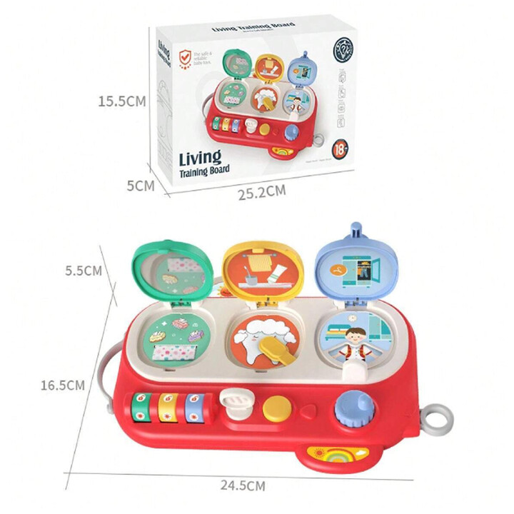 WOOPIE BABY Discover and Check Manipulative Educational Toy
