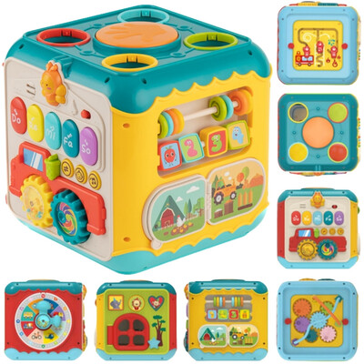 WOOPIE BABY Skrzynka Aktywności 6w1 - 18m+