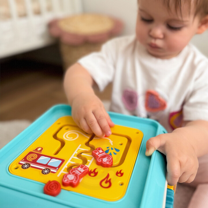 WOOPIE BABY Multifunctional Montessori Activity Cube 6-in-1 - 18m+