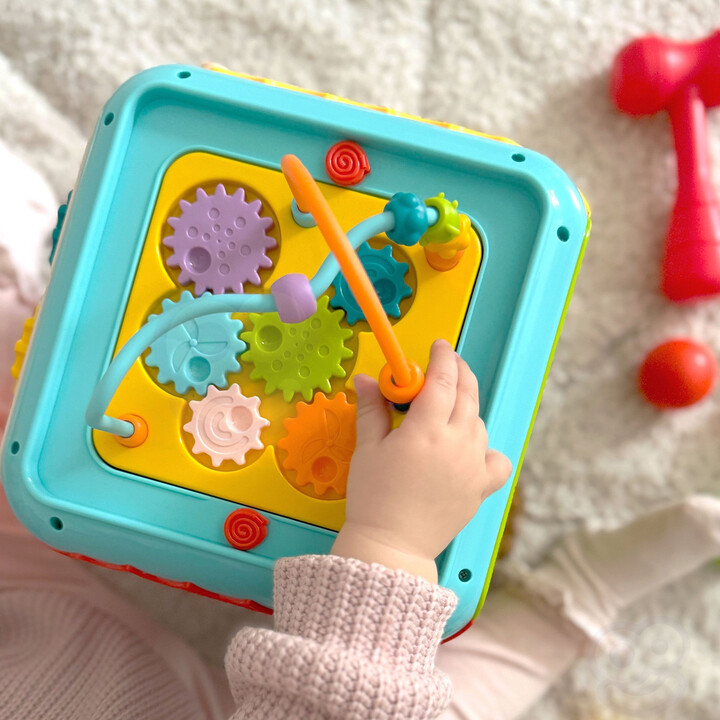 WOOPIE BABY Multifunctional Montessori Activity Cube 6-in-1 - 18m+