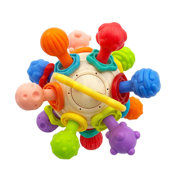 WOOPIE BABY Kolorowa Grzechotka w Kształcie Piłki 0m+