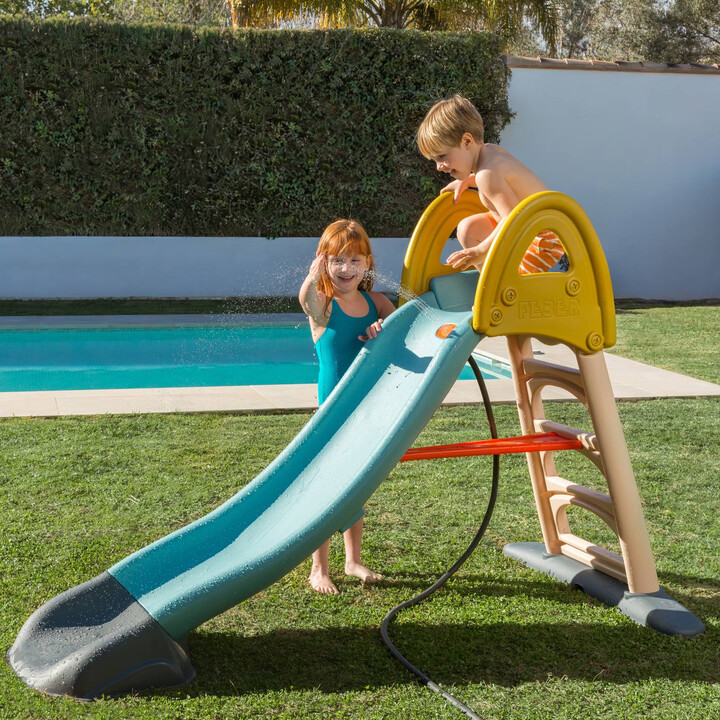 FEBER Large Garden Slide Casual Water Slide 190 cm