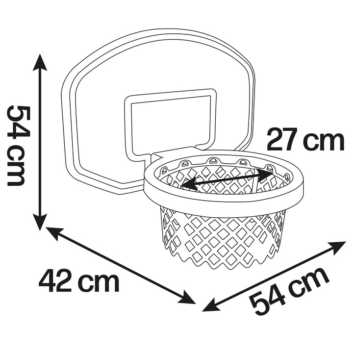 SMOBY Basketball Basket