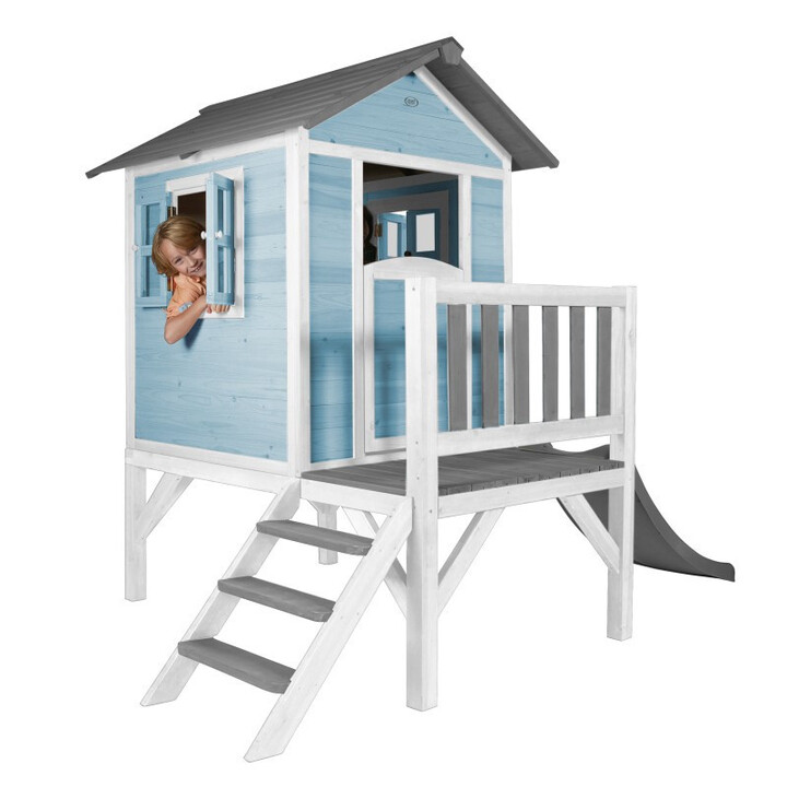 AXI House on Stilts with Slide 118 cm