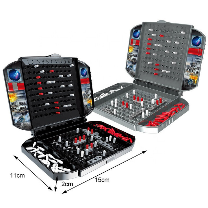 WOOPIE Board Game Ships MEGA NAVAL BATTLE 4+