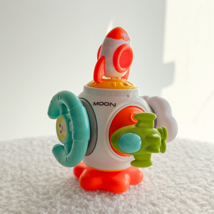 WOOPIE BABY Piłka Kosmiczna Rakieta 6w1 Montessori