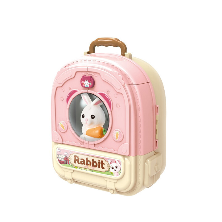 WOOPIE Rabbit in a Backpack 3in1 Farm House Garden