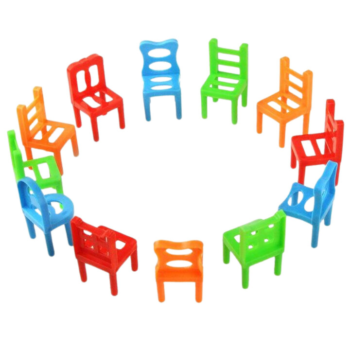 WOOPIE Balance Chairs Arcade Game Puzzle Stacks3+