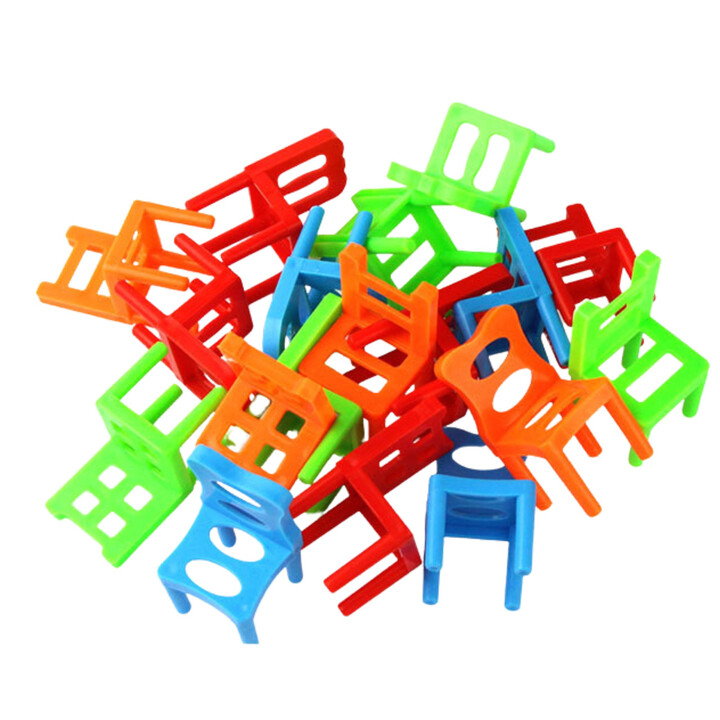 WOOPIE Balance Chairs Arcade Game Puzzle Stacks3+