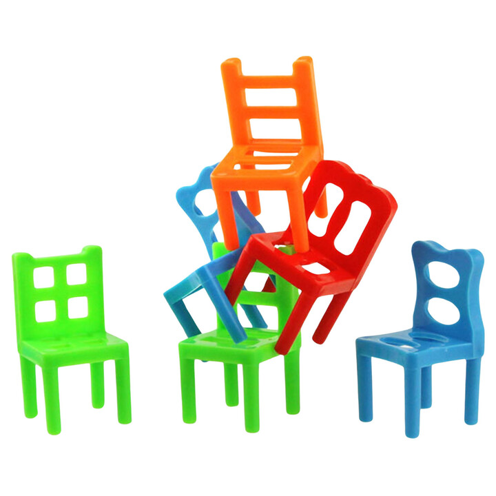 WOOPIE Balance Chairs Arcade Game Puzzle Stacks3+