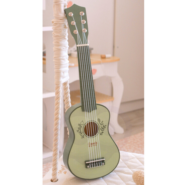 CLASSIC WORLD Wooden Guitar for Children Vintage Musical Instrument 3+