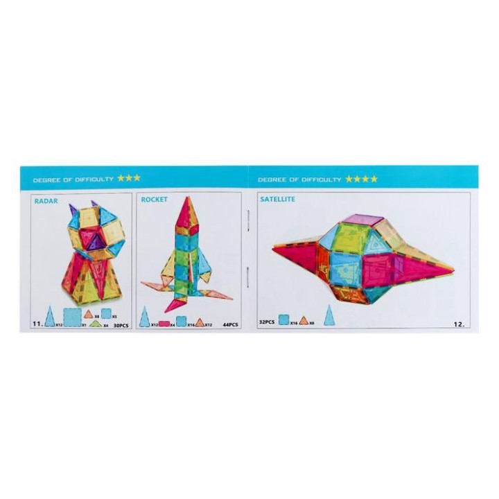 WOOPIE 3D Montessori Magnetic Building Blocks