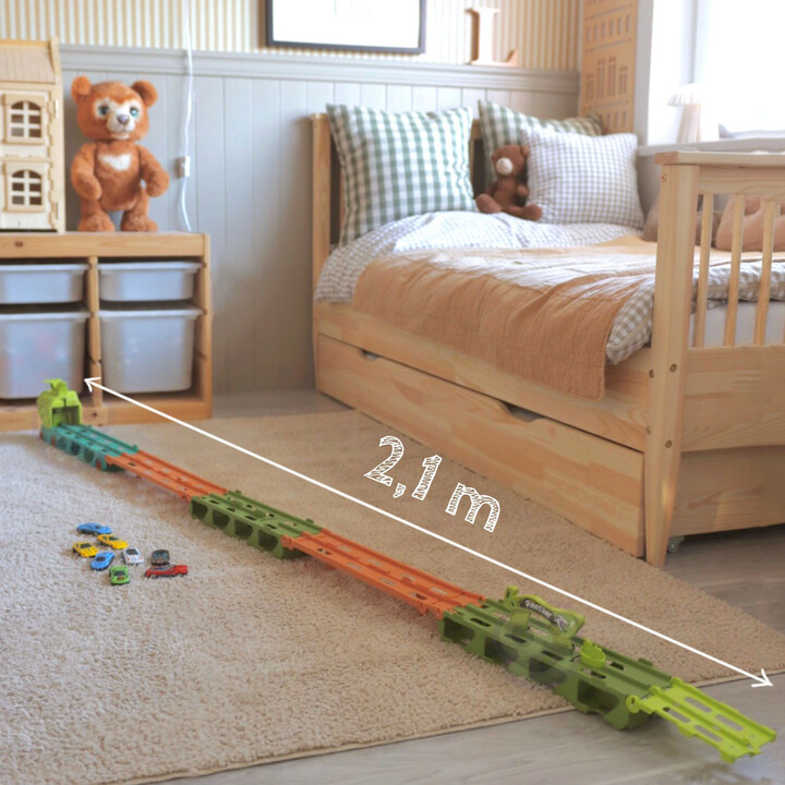 WOOPIE Toy Truck Dinosaur Track 2.1m for Cars