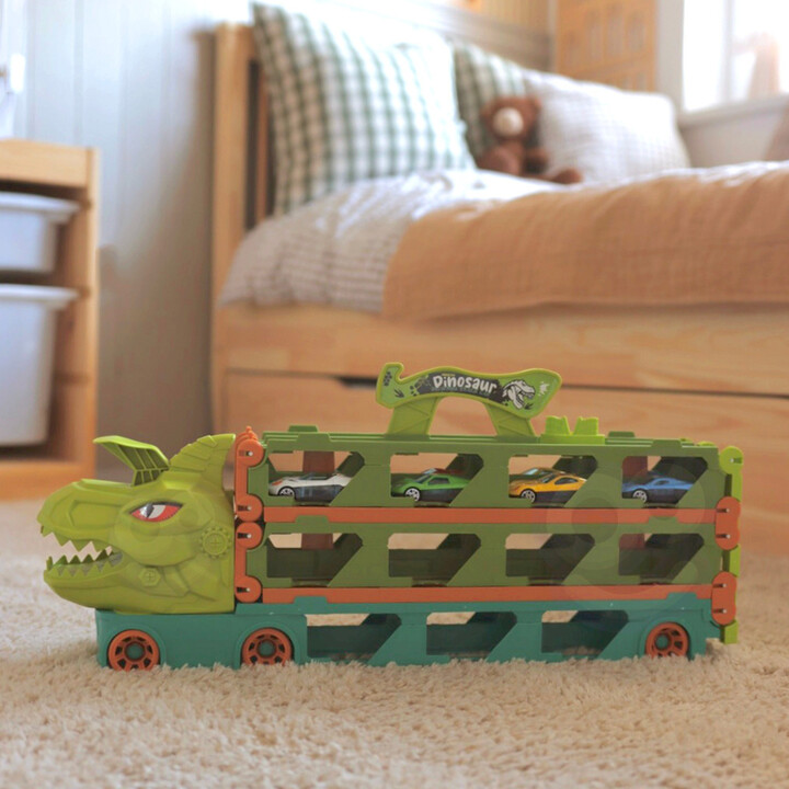 WOOPIE Toy Truck Dinosaur Track 2.1m for Cars
