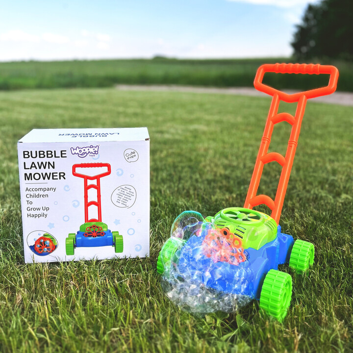 WOOPIE Lawn Mower Soap Bubbles Sounds Liquid