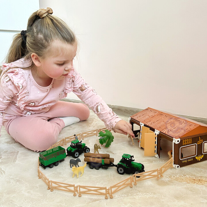 WOOPIE Little Farmer XL Set Farm Figures