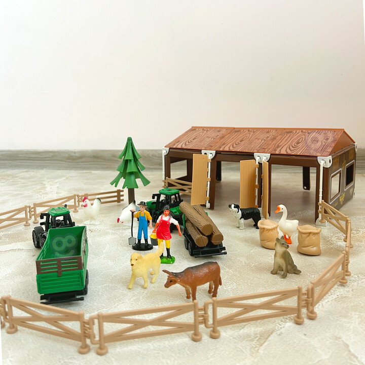 WOOPIE Little Farmer XL Set Farm Figures