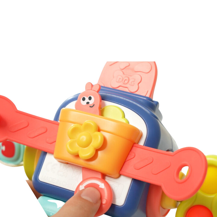 WOOPIE Pudełko Interaktywne Pingwin 6w1 Montessori