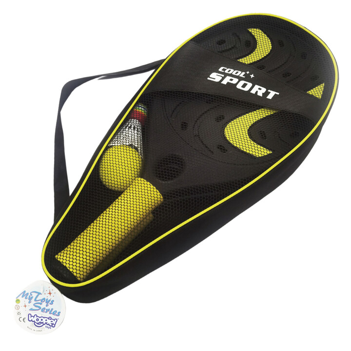 WOOPIE Rocket with Foam Ball and Shuttlecock - Beach and Garden Set