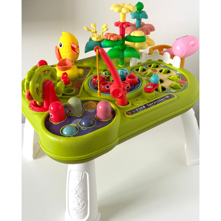 WOOPIE BABY Interactive 8-in-1 Montessori Educational Multi-Table