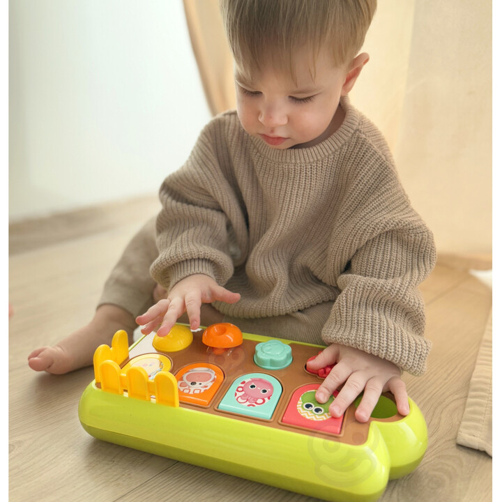 WOOPIE BABY Educational Toy Pop-Up Animals Happy Farm