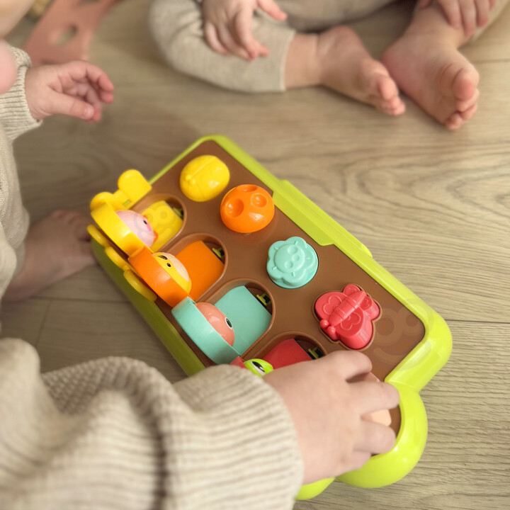 WOOPIE BABY Educational Toy Pop-Up Animals Happy Farm