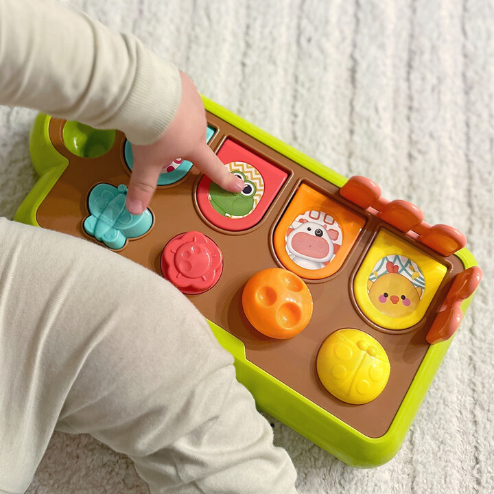WOOPIE BABY Educational Toy Pop-Up Animals Happy Farm