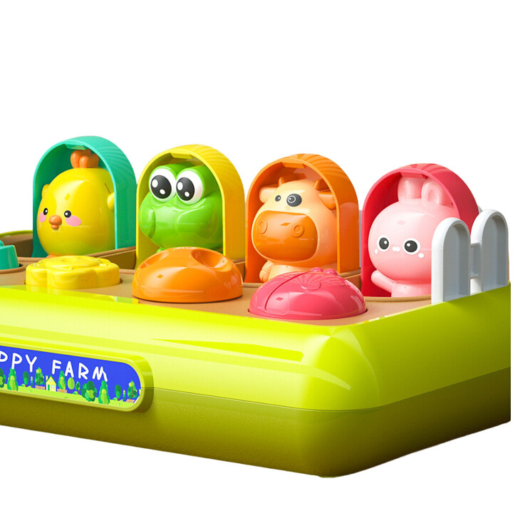 WOOPIE BABY Educational Toy Pop-Up Animals Happy Farm