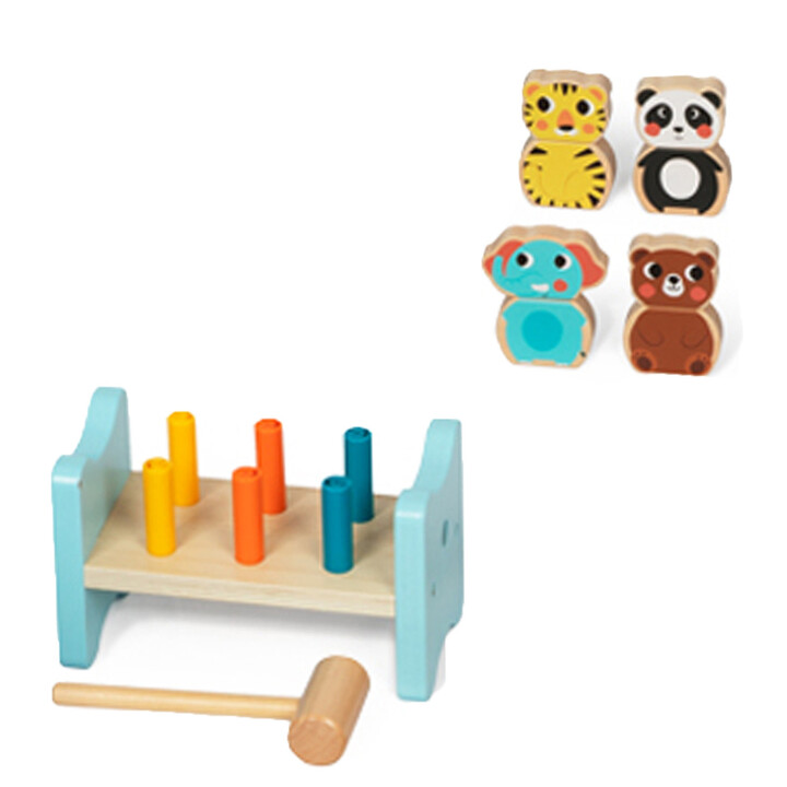 TOOKY TOY Box XXL Montessori Educational 7in1 Sensory Box 19-21 Months