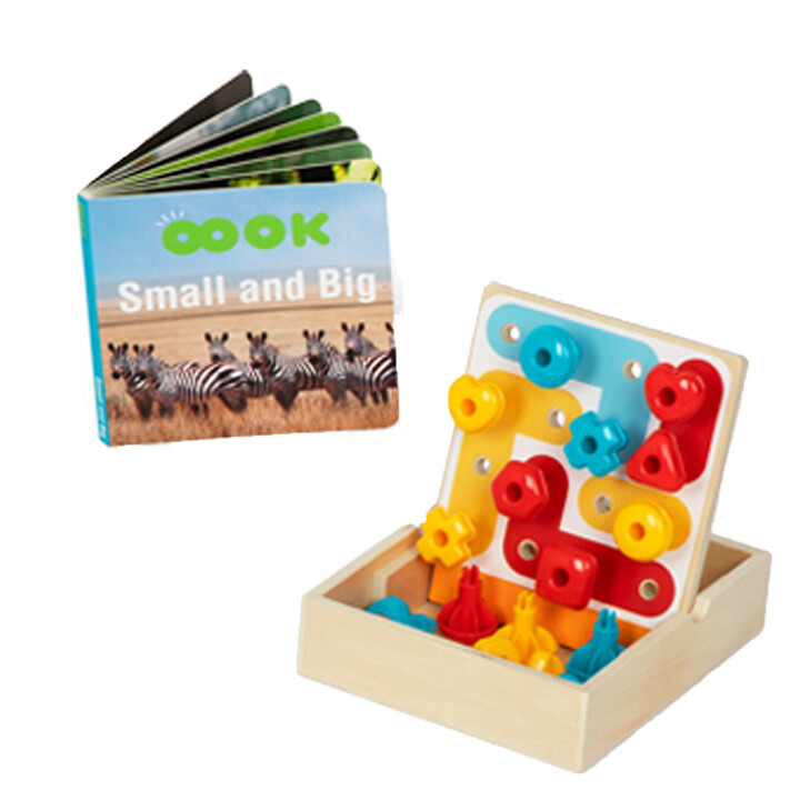 TOOKY TOY Box XXL Montessori Educational 7in1 Sensory Box 19-21 Months
