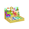 TOOKY TOY Układanka Puzzle Magnetyczne Montessori Pudełko Edukacyjne Dinozaury