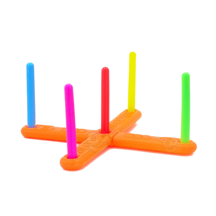 WOOPIE 3-in-1 Serso Cornhole Hopscotch Bean Bag Throw Set