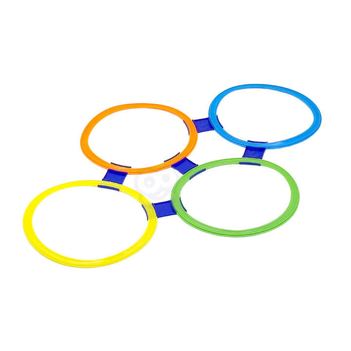 WOOPIE 3-in-1 Serso Cornhole Hopscotch Bean Bag Throw Set