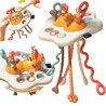 WOOPIE BABY Montessori Sensory Toy Teether Rattle Multifunctional UFO