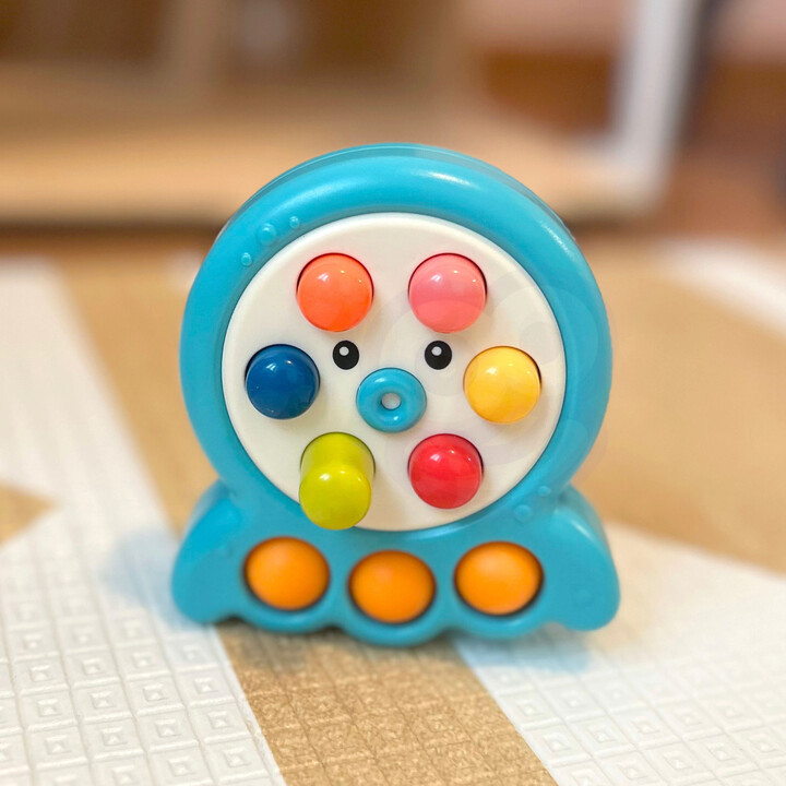 WOOPIE Arcade Game Stick Mole String Octopus Green 2in1