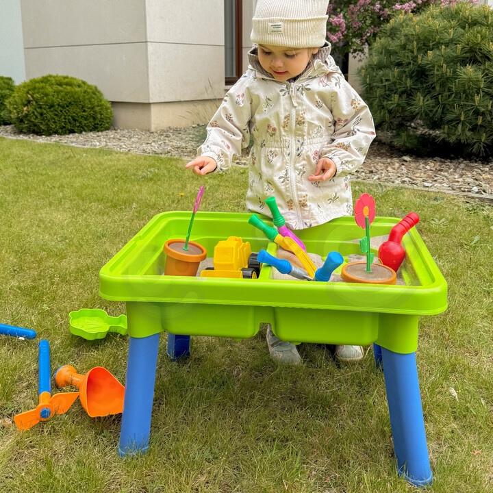 WOOPIE Water Table 2in1 Sandbox 13 Acc.