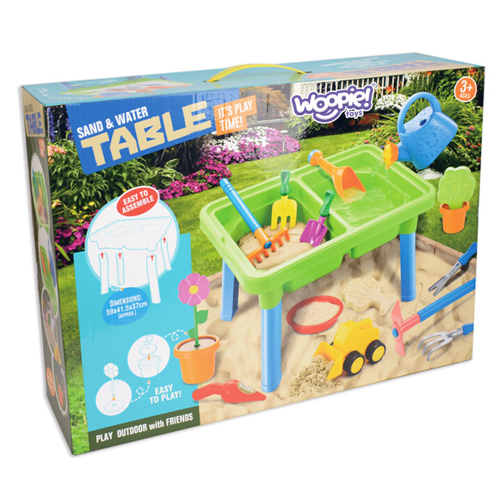 WOOPIE Water Table 2in1 Sandbox 13 Acc.