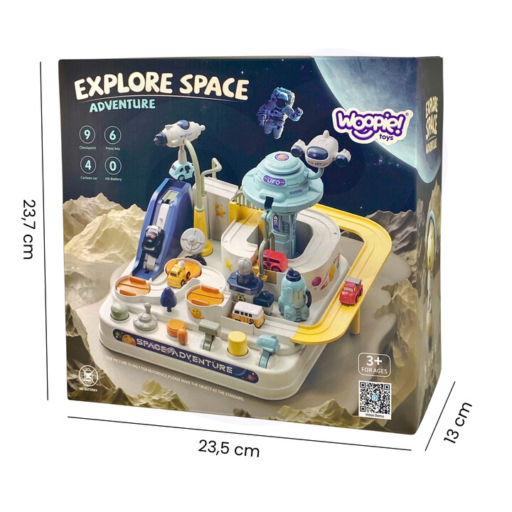 WOOPIE Interactive Car Track "Space Adventure"