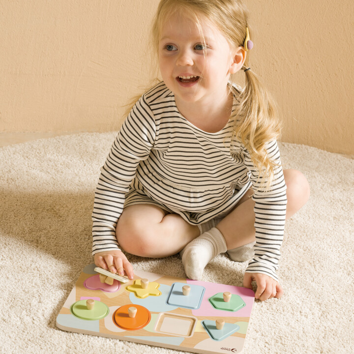 CLASSIC WORLD Geometric Blocks Puzzle 9 pcs.